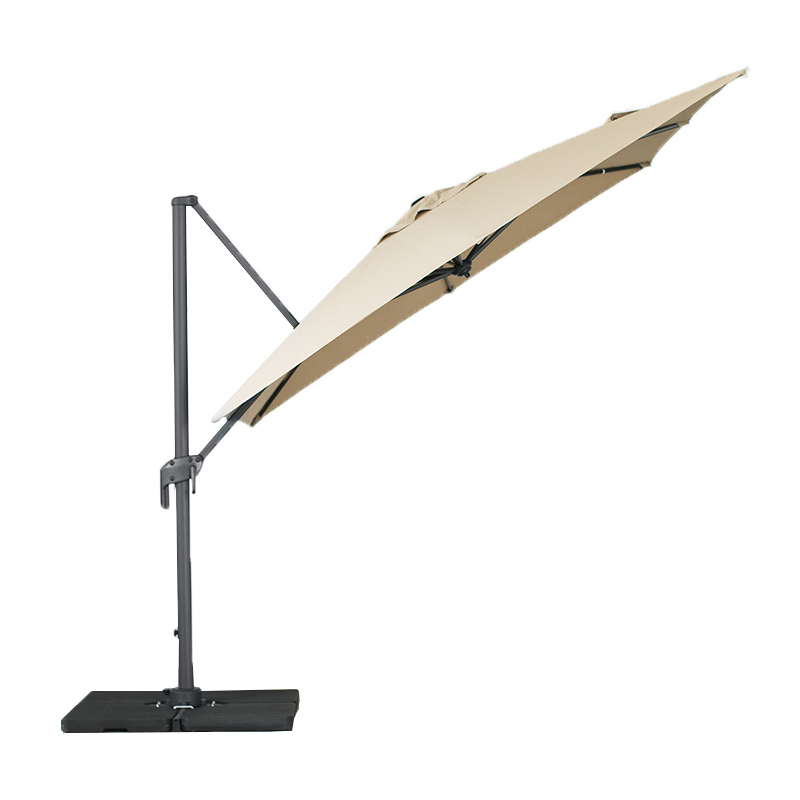 Cantilever Parasol with Cross Base 300 X 400 Cm