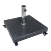 70kg Square Granite Parasol Stand with Wheels