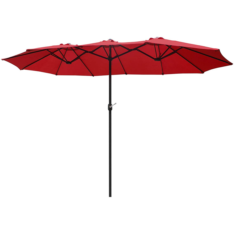 Double-sided Twin Patio Umbrella 195X390
